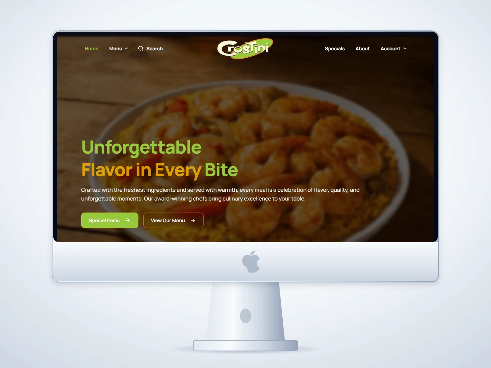 Crostini Desktop View