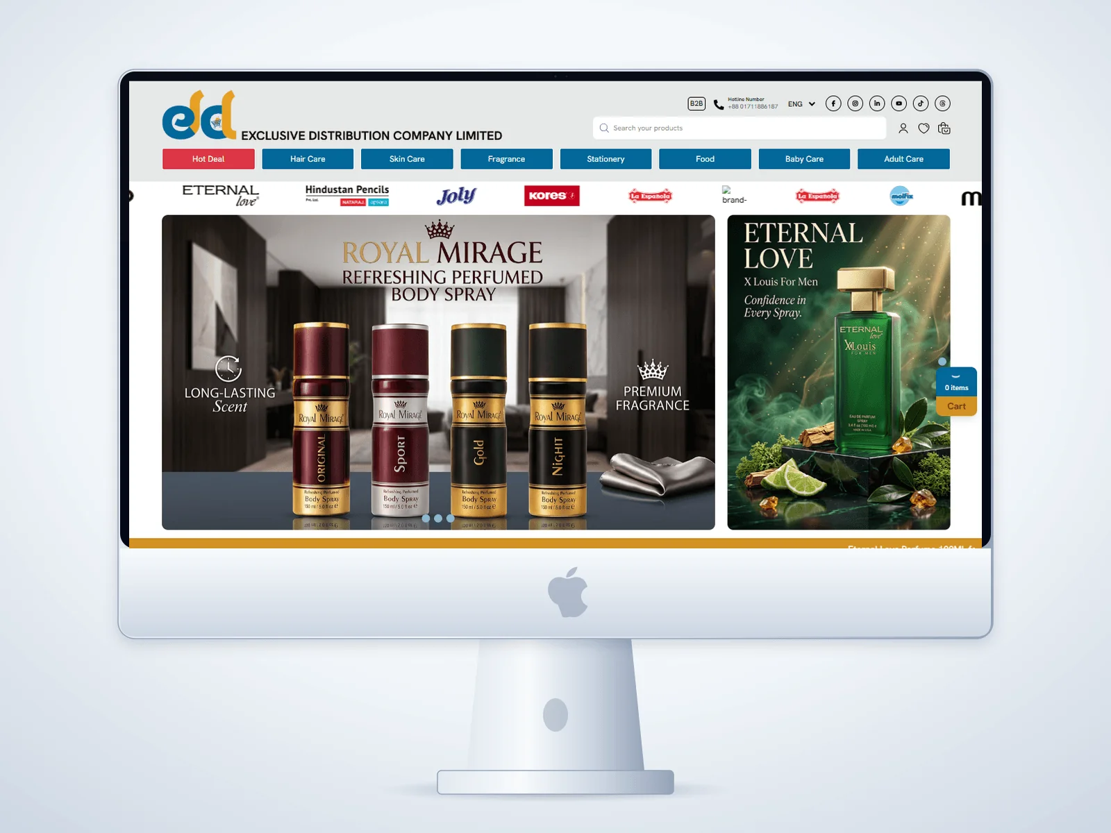 EDCL Desktop View