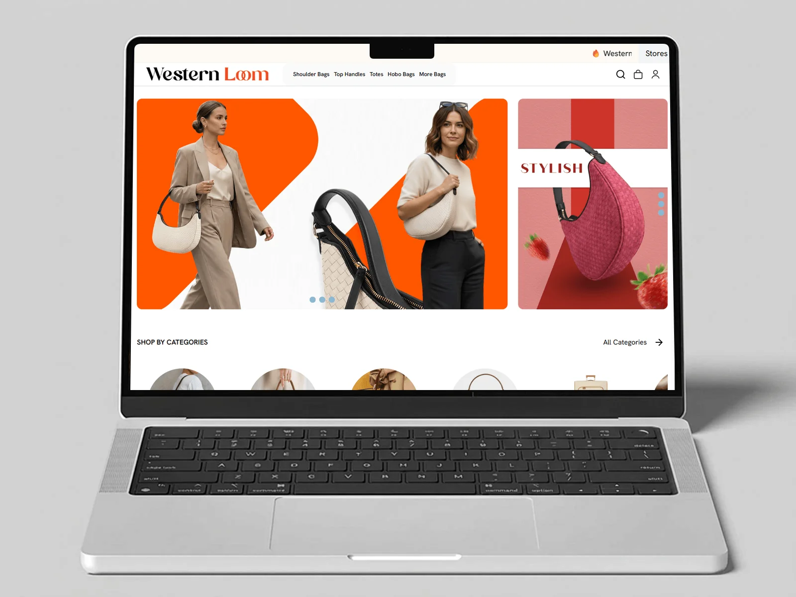 Western Loom - Macbook and Desktop View